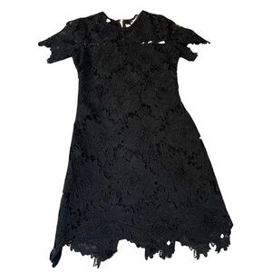 Akira Chicago Black Label Black Lace Dress See through mid Size: Small